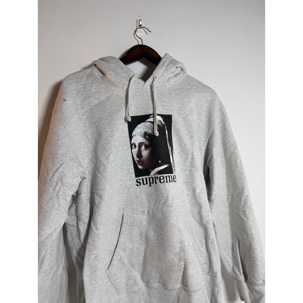 Supreme Pearl Hooded Sweatshirt 'Ash Grey'